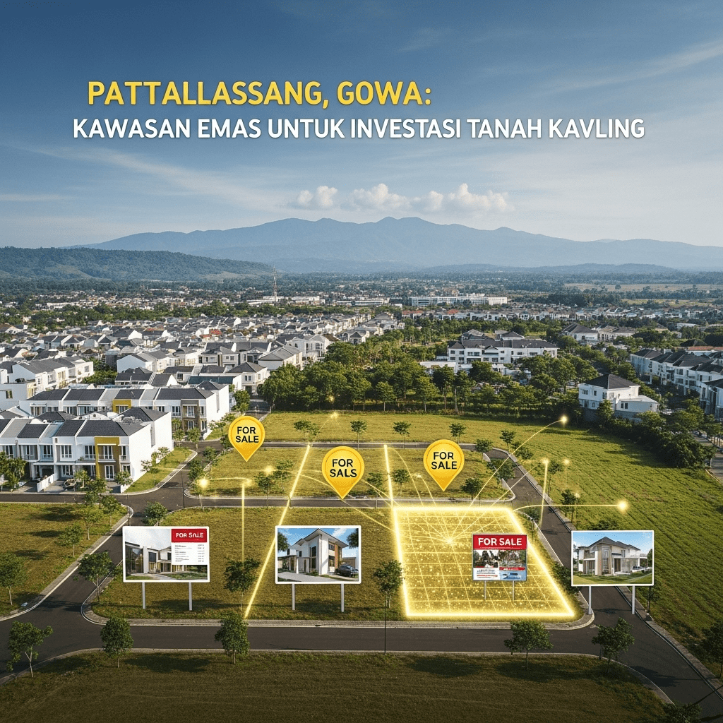 Pattallassang, Gowa: Kawasan Emas untuk Investasi Tanah Kavling